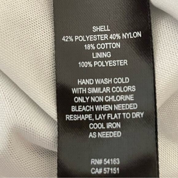 Jessica Howard Blue White Embroidered Lace Dress Size 6 - Picture 10 of 13